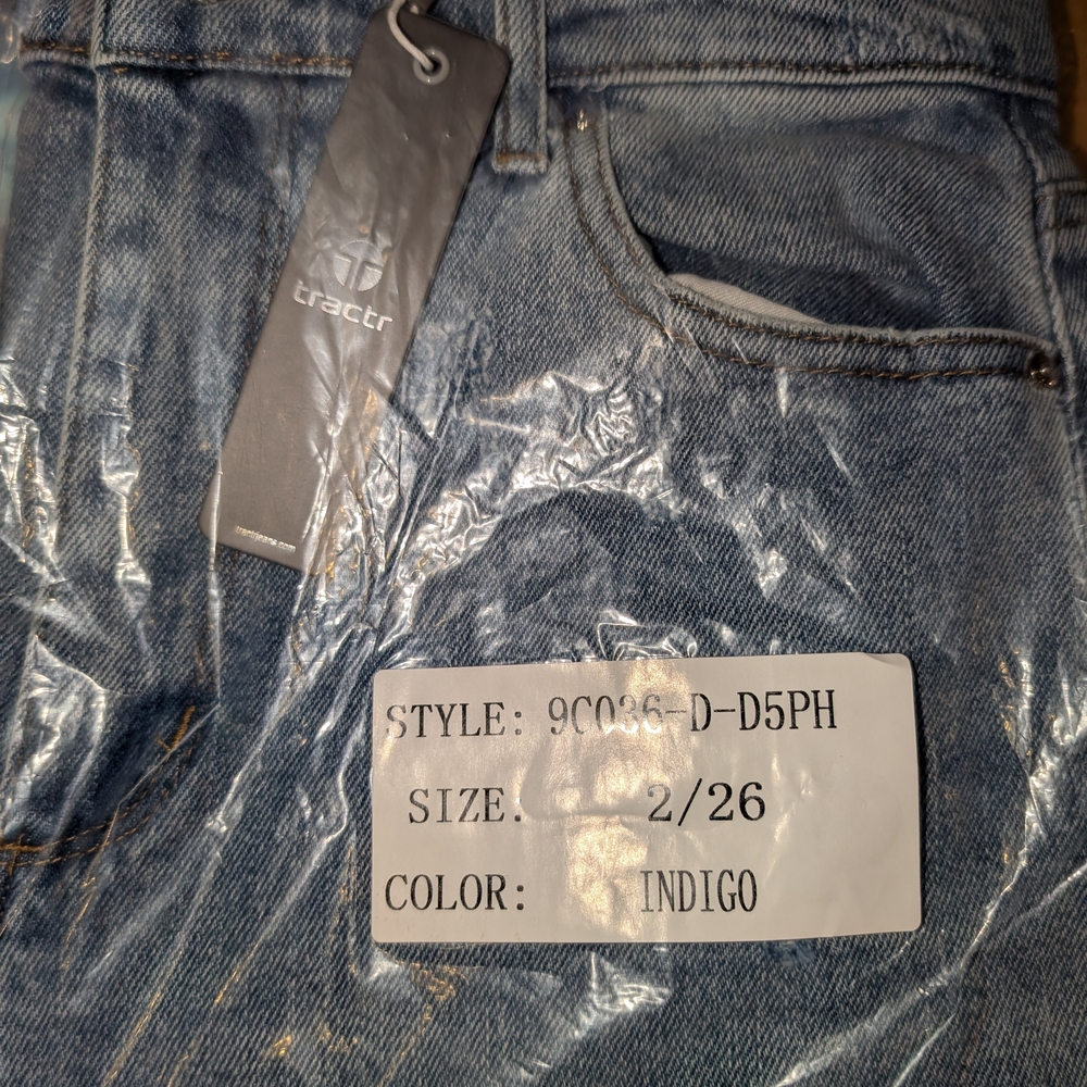 Tractr Women's Indigo Denim Jeans